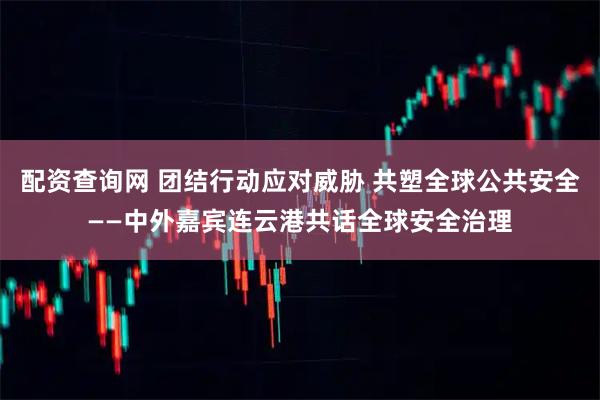 配资查询网 团结行动应对威胁 共塑全球公共安全——中外嘉宾连云港共话全球安全治理